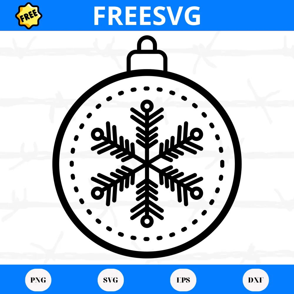 7 FREE Snowflake SVG Files For Your Cutting Machine - freesvg