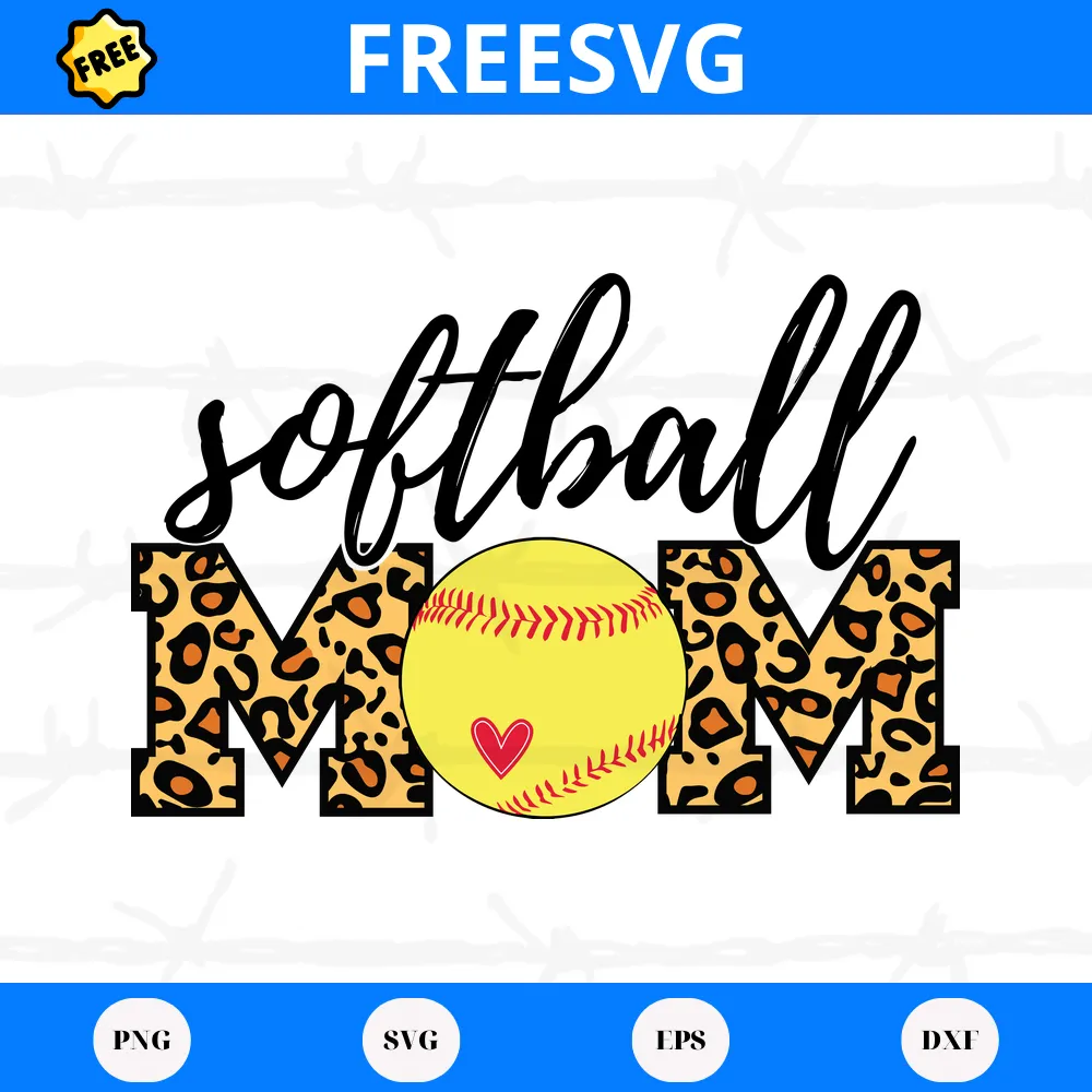 Softball Mom, Free Commercial Use Svg Fonts