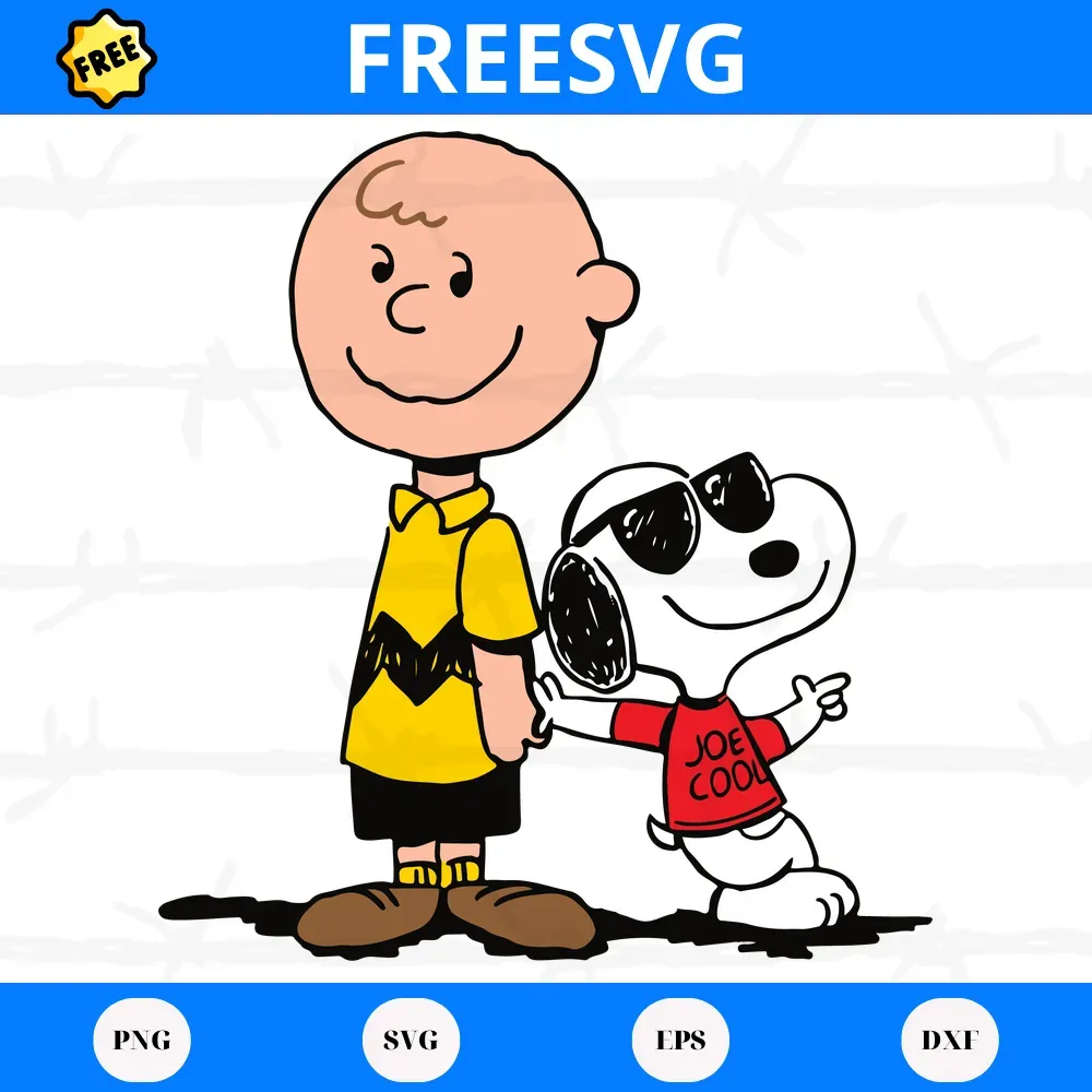 Free Charlie Brown And Snoopy, The Best Digital Svg Designs For Cricut